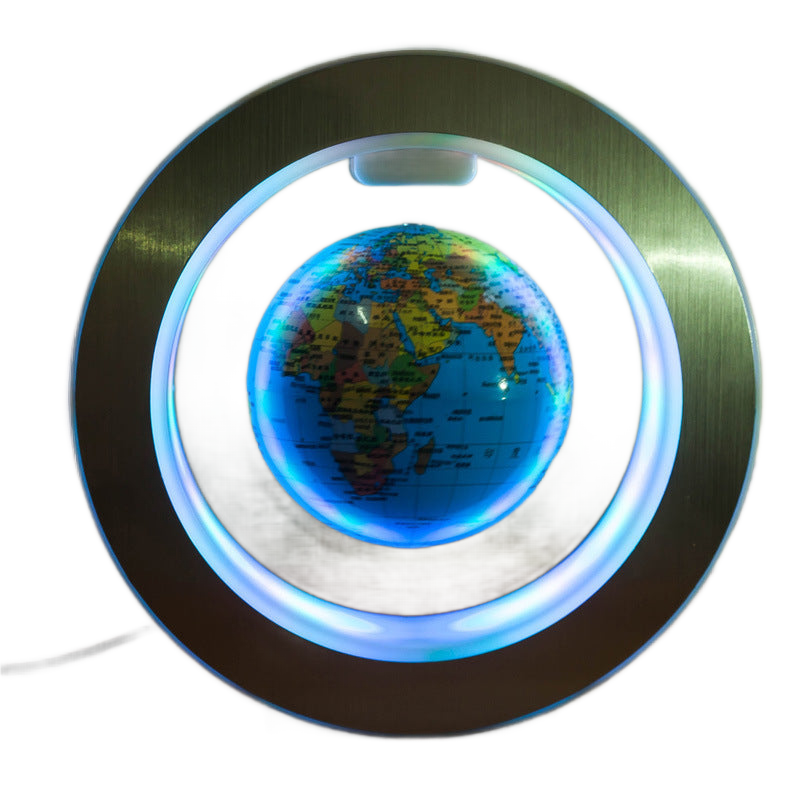 Image from Round LED World Map Floating Globe Magnetic Levitation Light Anti Gravity Magic - Copy