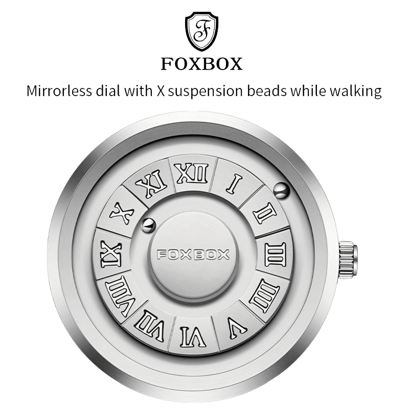 Magnetic Levitation Quartz Watch with Roman Numerals - TKINGS