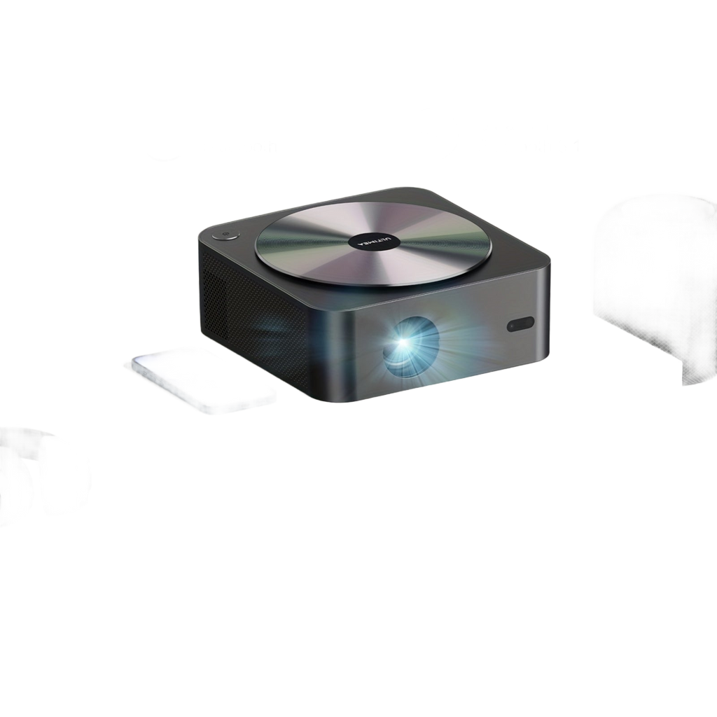 Image from ULTIMEA 4K Decoding Projector, Native 1080P, 700/900 ANSI, Auto Focus & Obstacle Avoidance, 6D Keystone, HDR10, WiFi Wireless, Home Cinema Smart Projector - Copy