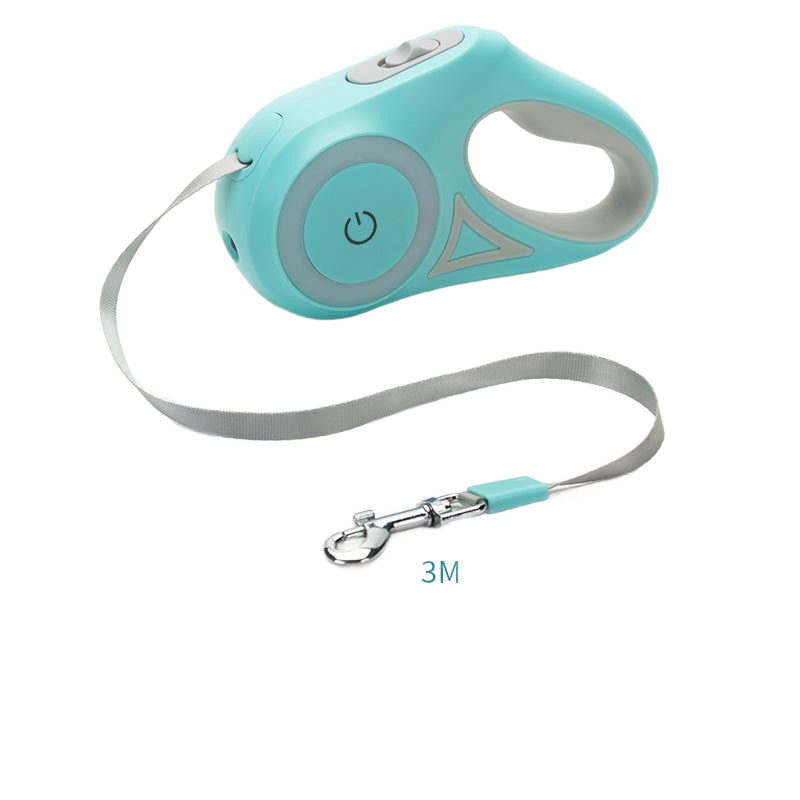 Image from Dog Leash Retractable Leash And Dog Collar Spotlight Automatic Pet Dog Cat Traction Rope For Small Medium Dogs Pet Product - Copy