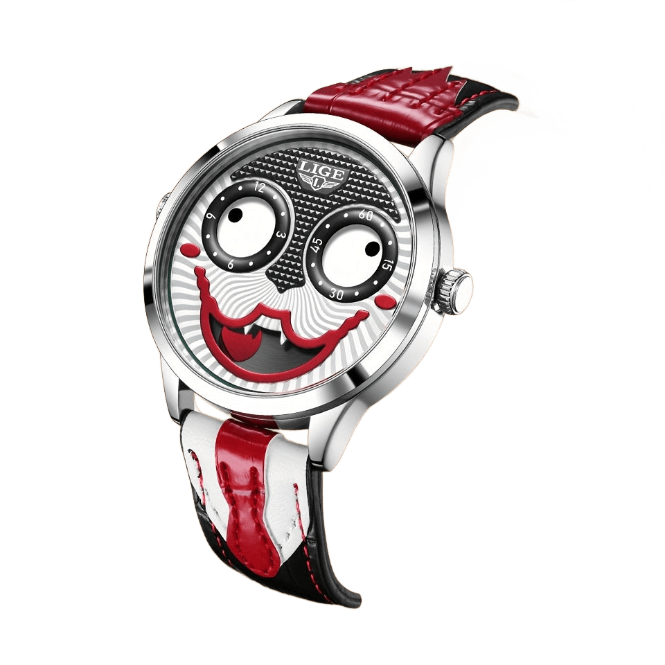 Fun Boys Watch Classic Clown Student Quartz Watch Men - TKINGS