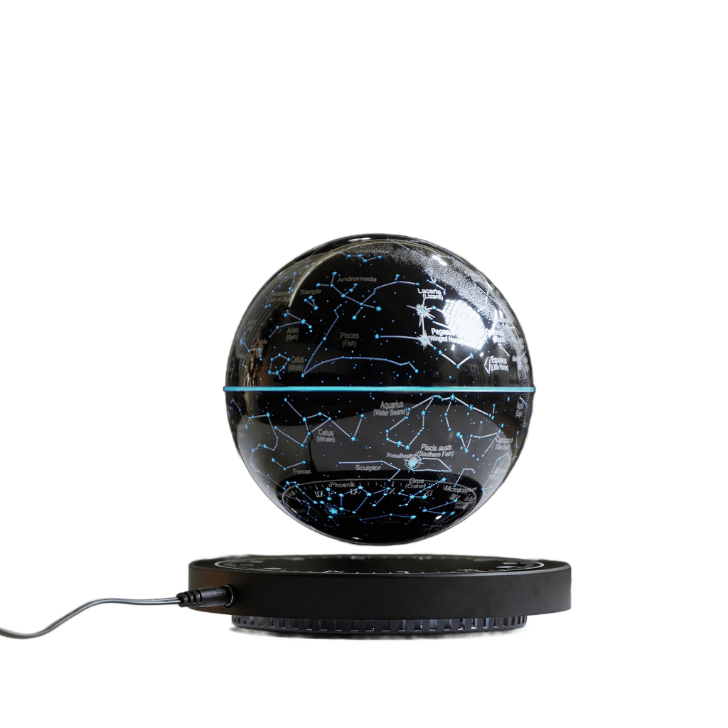 Image from 1 Pc Floating Light Globe Anti-Gravity Black Technology Magnetic Levitation Night Light Constellation Ball Unique Office Star Globe Table Lamp Creative LED Starlight Ball Gifts For Christmas - Copy