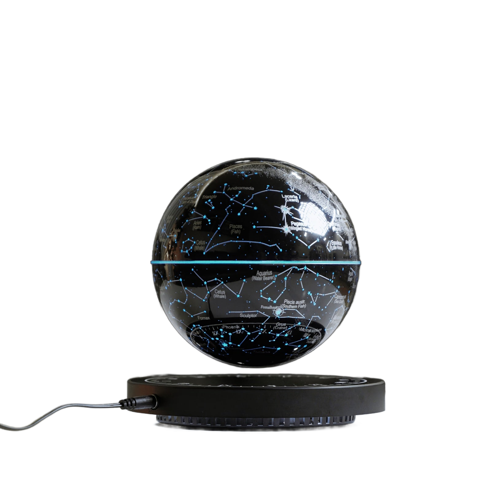 Image from 1 Pc Floating Light Globe Anti-Gravity Black Technology Magnetic Levitation Night Light Constellation Ball Unique Office Star Globe Table Lamp Creative LED Starlight Ball Gifts For Christmas - Copy