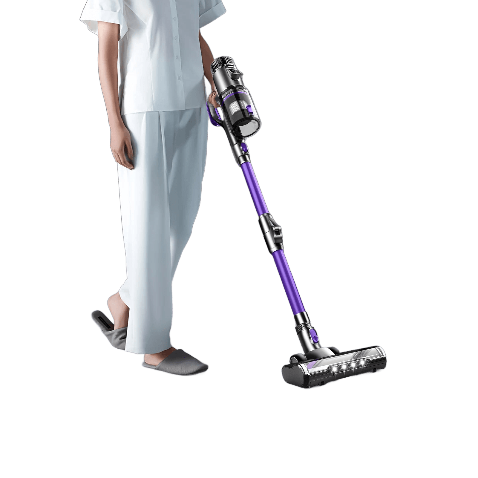 6-in-1 Vacuum clean Cordless with Anti-triangle Brush, 70000Pa 500W - TKINGS