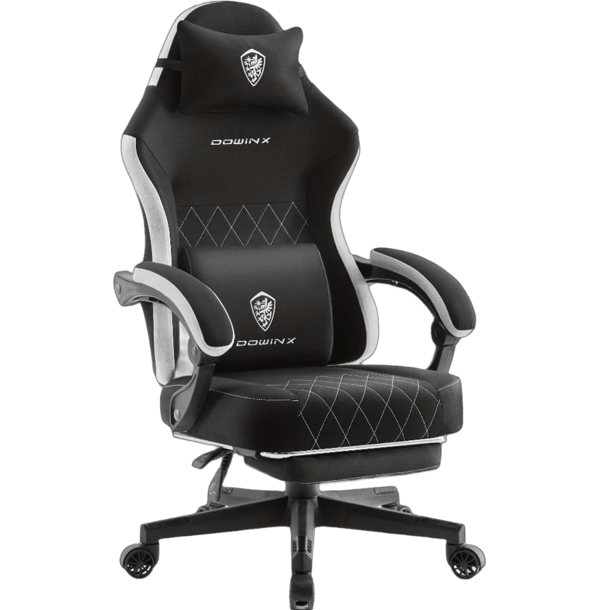Dowinx gaming chair with spring cushion, adult lumbar support office chair - TKINGS