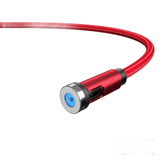Image from Essager Rotate Magnetic Cable 360 Degree USB Type C Charging Cable Fast Charging Magnet Charger 540 Rotate Micro Magnetic Cable - Copy
