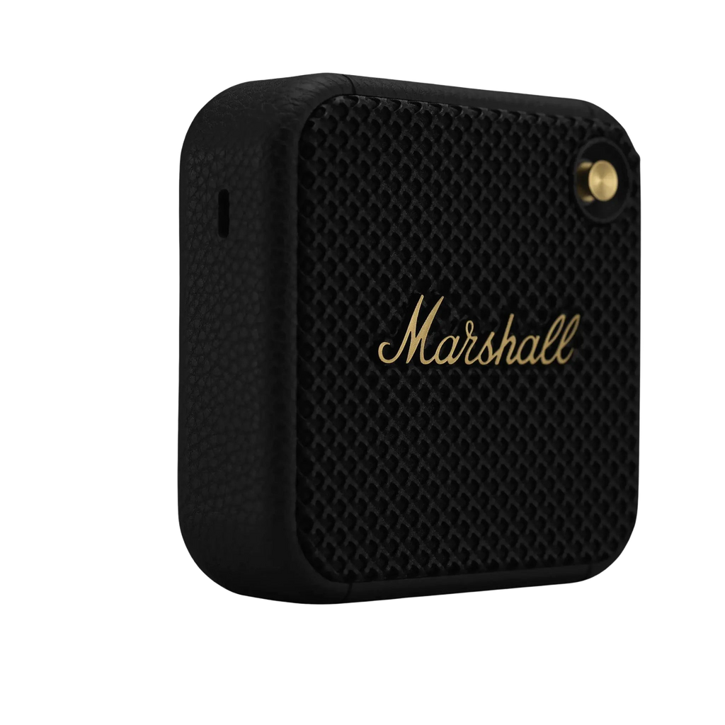 Image from Marshall Willen Bluetooth Speaker with 15 Hours of Battery Life | Compact Format with Rich Sound & Stack Mode | Dust- & Water-Resistant According to IP67 | Control Via App Or Directly on The Device | Hands-Free Function & Fle - Copy