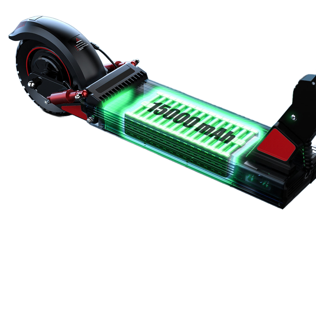 Image from Adult Electric Scooter, Output Current 2A, Output Voltage 54.6V, 500W Powerful Motor, 34-43 Km Range, 120 Kg Maximum Load, Adjustable, Lightweight, 2 Wheel Commuter Scooter with Smooth Large Wheels - Folding Commuter Electric - Copy