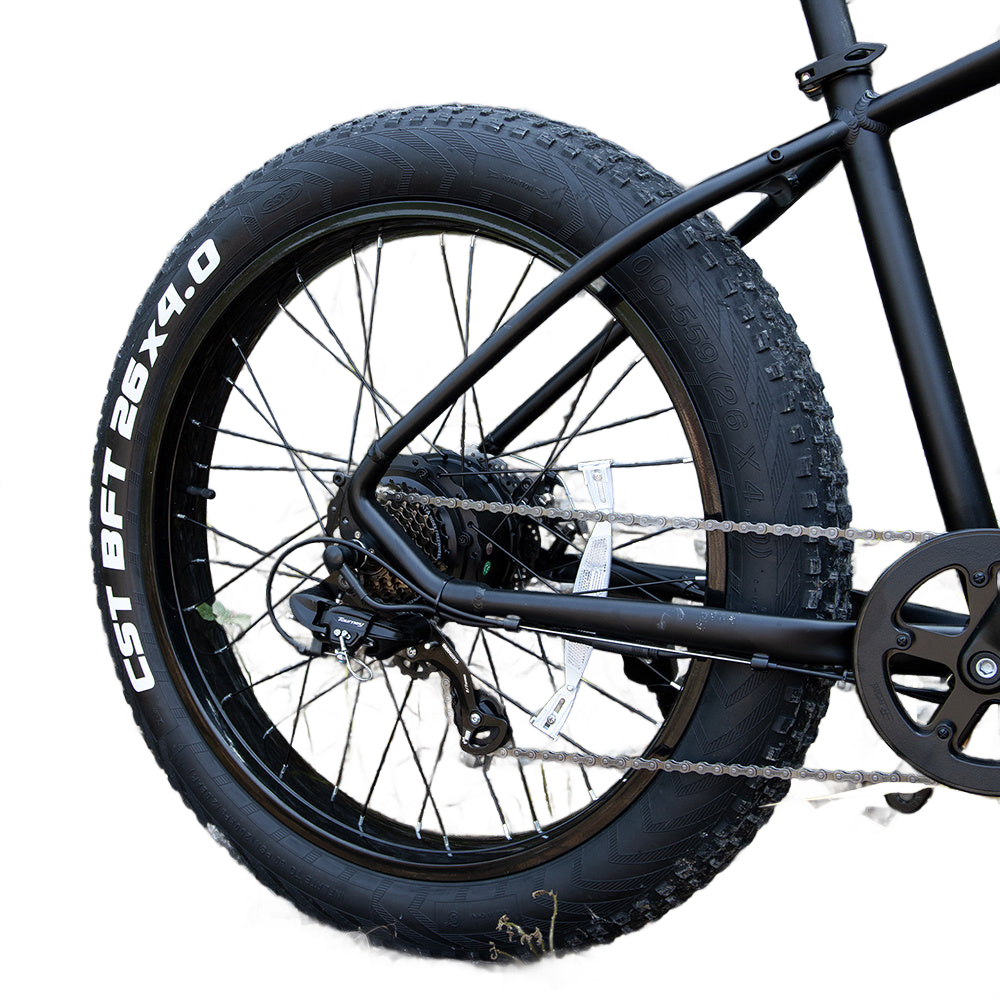 Image from Professional Electric Bike For Adults, 26 X 4.0 Inches Fat Tire Electric Mountain Bicycle, 1000W Motor 48V 15Ah Ebike For Trail Riding, Excursion And Commute, UL And GCC Certified - Copy