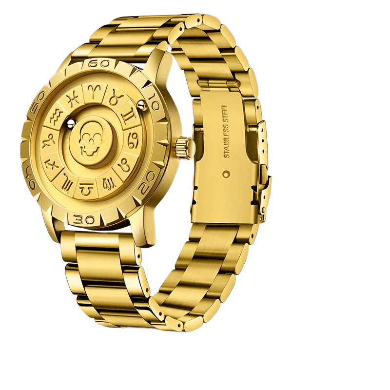 Magnetic Levitation Quartz Watch with Roman Numerals - TKINGS