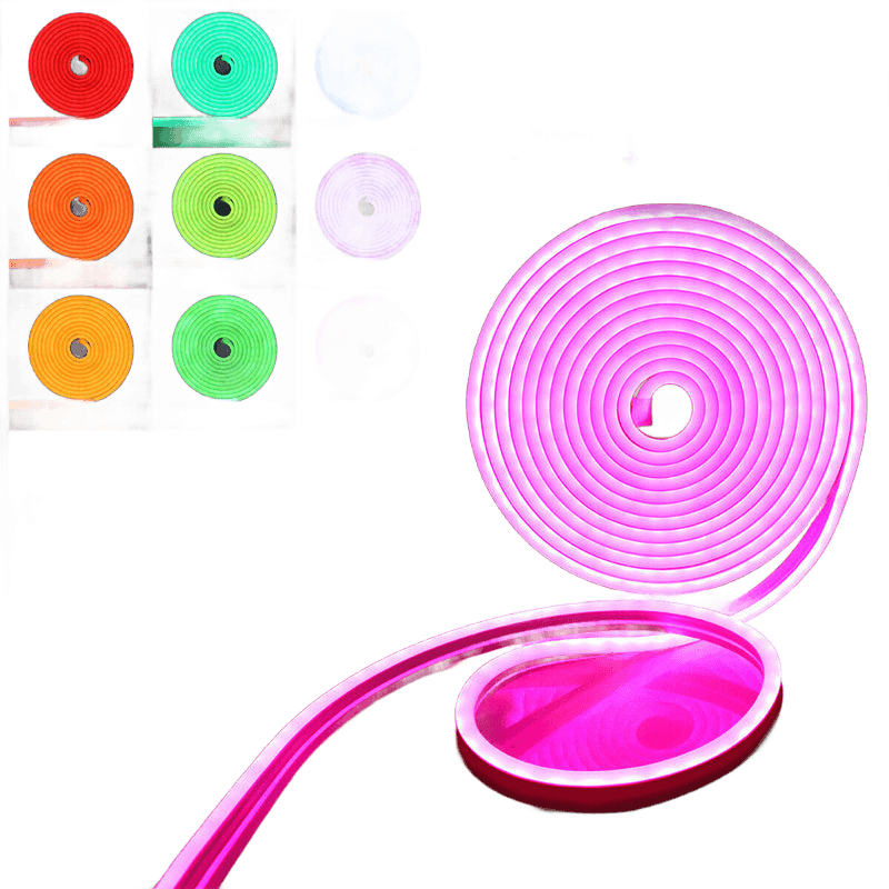 Acosh Neon RGB LED Neon Lights - 24-Key Remote Control, 5V USB - TKINGS