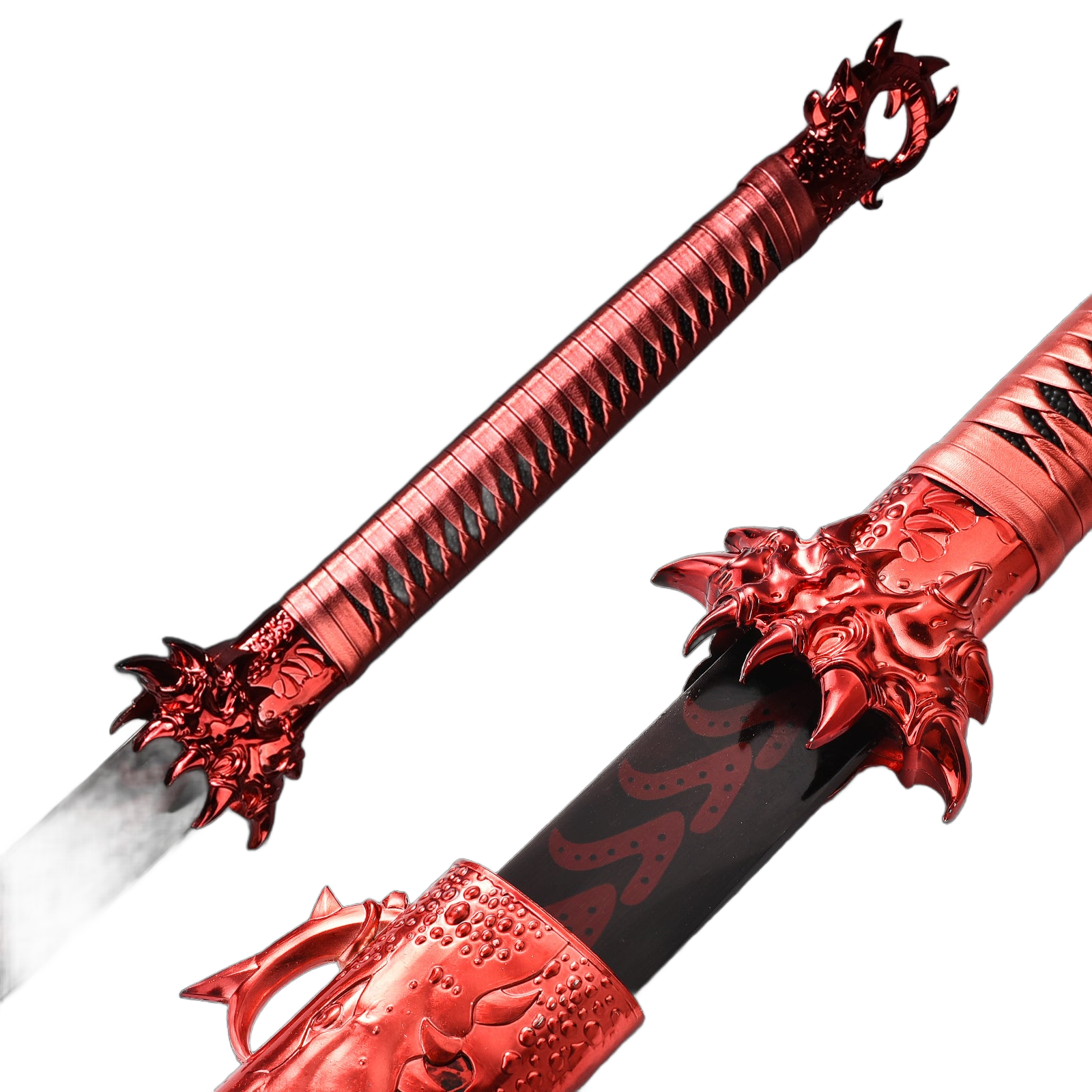 Image from Martial Arts Sword, Dragon Pattern Detail, Collection Favorite, Performance Prop, Costume Accessory, Decorative Item, Suitable as a Gift for Fathers or Boyfriends, Men'S Gift Recommended - Copy