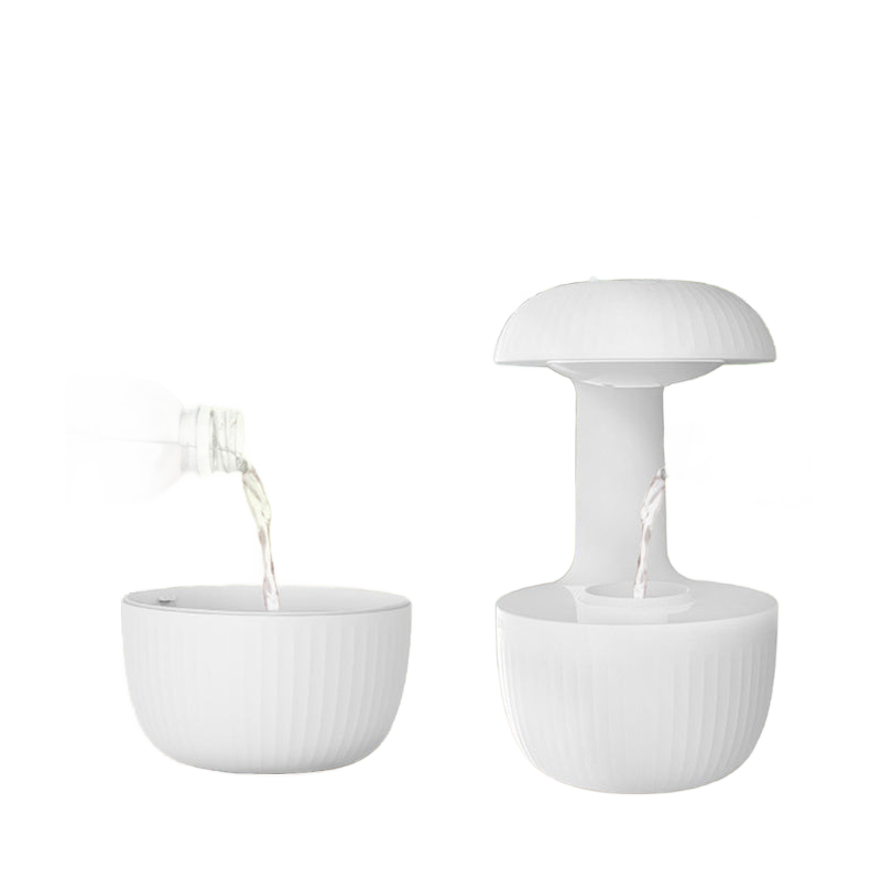 Image from Anti-gravity Air Humidifier Mute Countercurrent Humidifier Levitating Water Drops Cool Mist Maker Fogger Relieve Fatigue - Copy