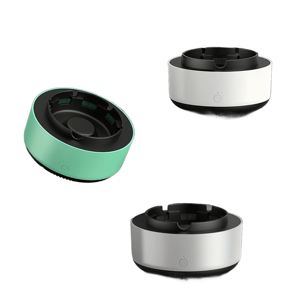 1pc, Smart Ashtray Air Purifier, Instantly Eliminates Secondhand Smoke - TKINGS