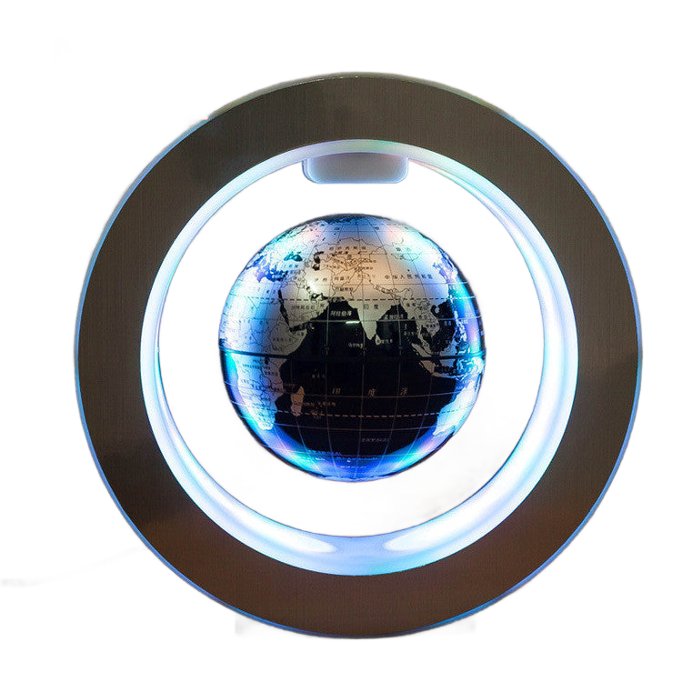 Image from Round LED World Map Floating Globe Magnetic Levitation Light Anti Gravity Magic - Copy