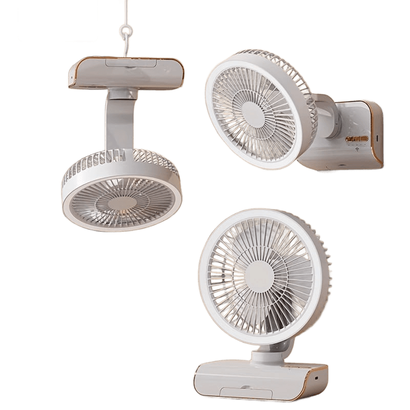 Smart Desktop Fan That Also Functions As a Desk Lamp - TKINGS