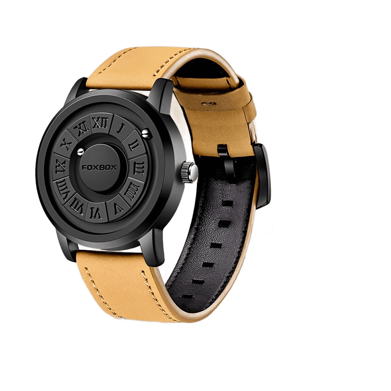Magnetic Levitation Quartz Watch with Roman Numerals - TKINGS