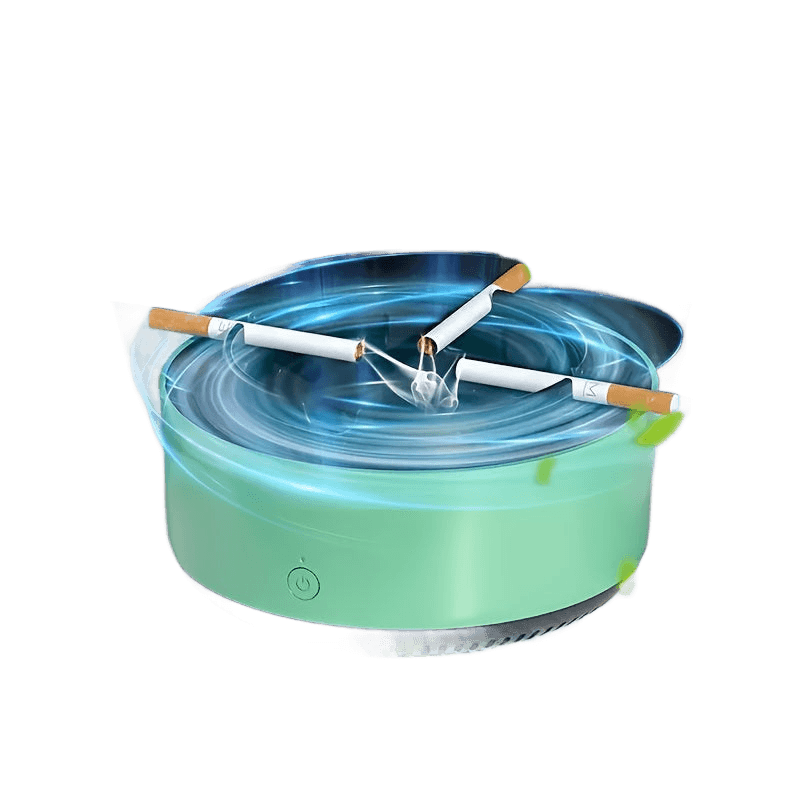 1pc, Smart Ashtray Air Purifier, Instantly Eliminates Secondhand Smoke - TKINGS