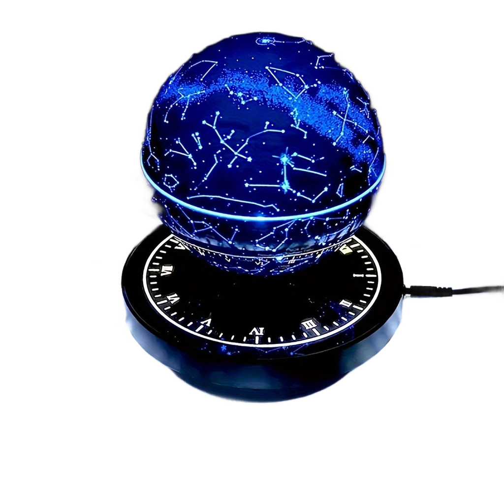 Image from 1 Pc Floating Light Globe Anti-Gravity Black Technology Magnetic Levitation Night Light Constellation Ball Unique Office Star Globe Table Lamp Creative LED Starlight Ball Gifts For Christmas - Copy