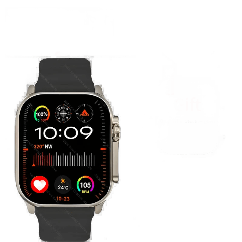 Hello Watch 4 Plus Ultra 2 Smartwatch 49mm 4G ROM NFC GPT - TKINGS