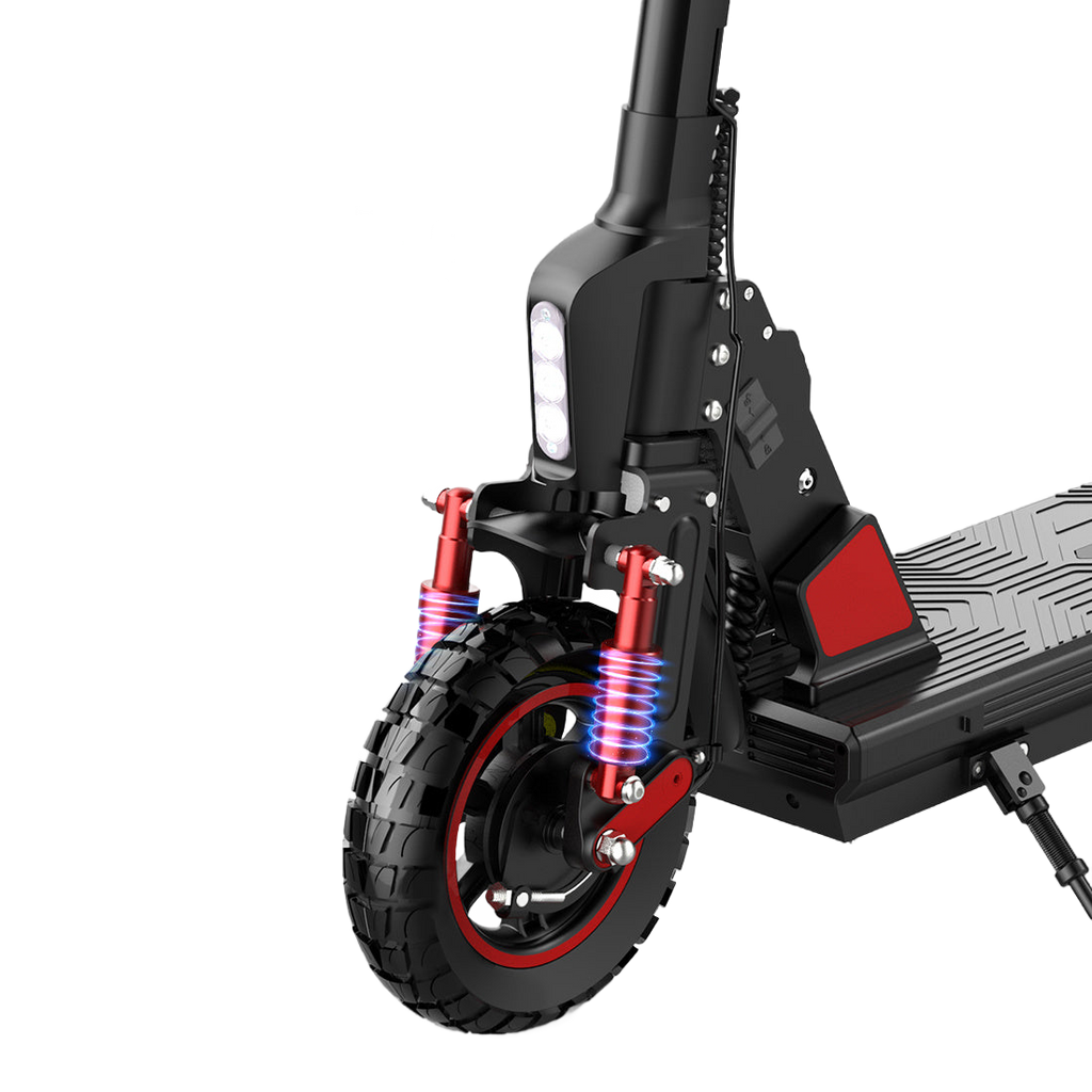 Image from Adult Electric Scooter, Output Current 2A, Output Voltage 54.6V, 500W Powerful Motor, 34-43 Km Range, 120 Kg Maximum Load, Adjustable, Lightweight, 2 Wheel Commuter Scooter with Smooth Large Wheels - Folding Commuter Electric - Copy