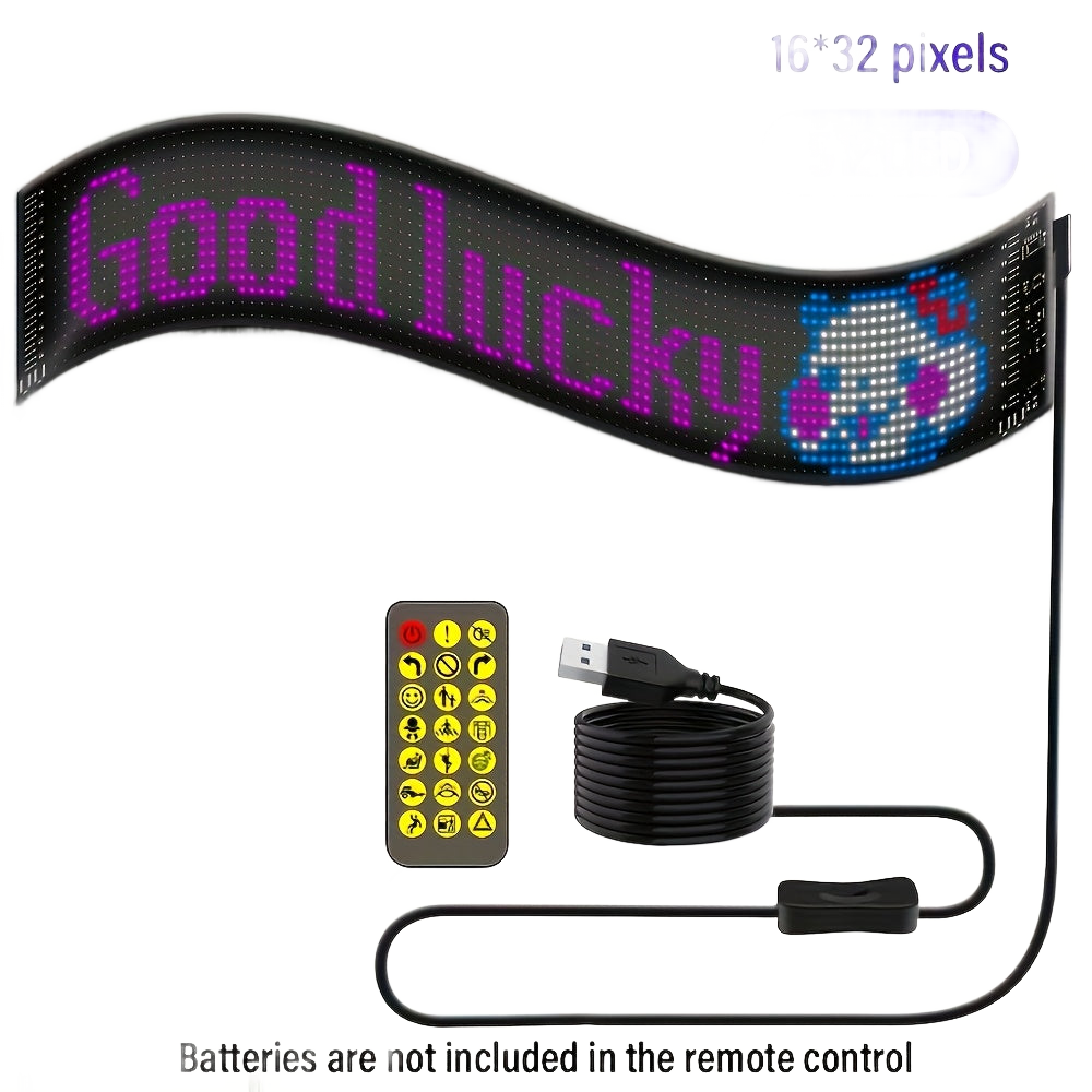 Image from Smart light LED pixel soft light display, programmable LED screen Smart night light, application control, DIY text pattern animation, can be wall-mounted or desktop use, is home decoration, art creation, game room - Copy