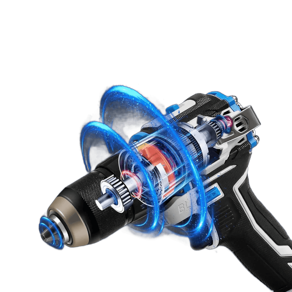 21V Brushless Cordless Drill Set Electric Screwdriver 25 + 1 - TKINGS