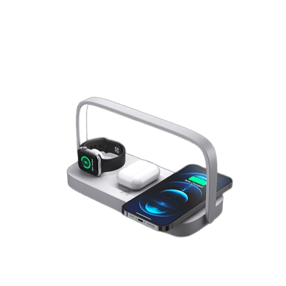 Wireless Charger 4-in-1 Charging Station with Desk Lamp Foldable - TKINGS