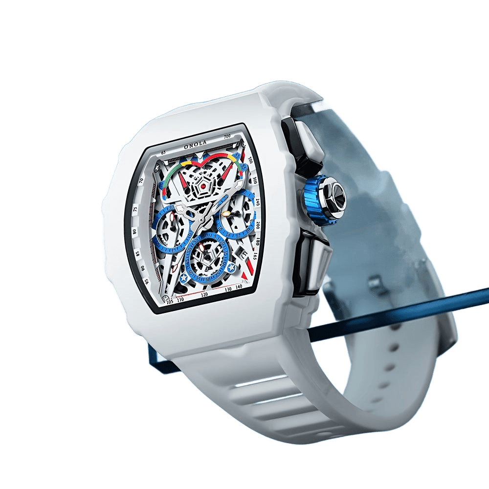 Wine Quartz Watch - Sporty 3ATM Waterproof Multifunctional - TKINGS