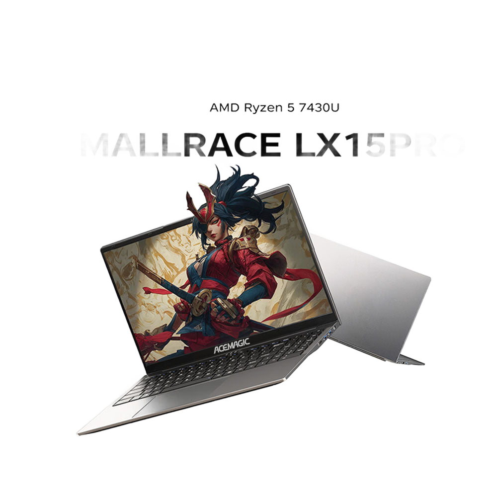 Image from Laptop Computer with AMD Ryzen 5 7430U Processor 6C/12T AMD Radeon Graphics16GB DDR4 512GB NVMe SSD 15.6"Full HD IPS Display Wi-Fi 6 Type-C Full Feature Webcam - Copy
