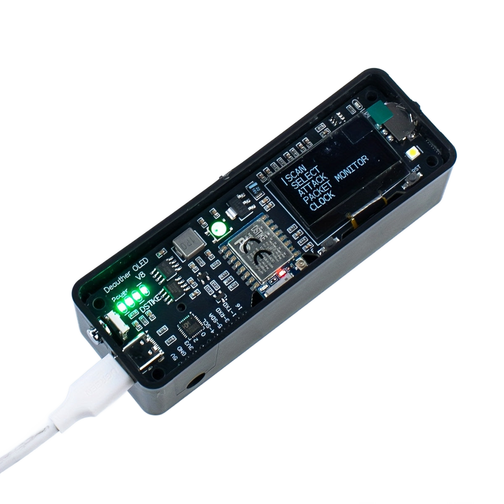 Image from DSTIKE V8 Deauther Kit with OLED Display - Ubuntu OS, DDR3 RAM, WiFi Attack/Audit Tool, No Battery Included,for Esp8266 Development Board - Copy