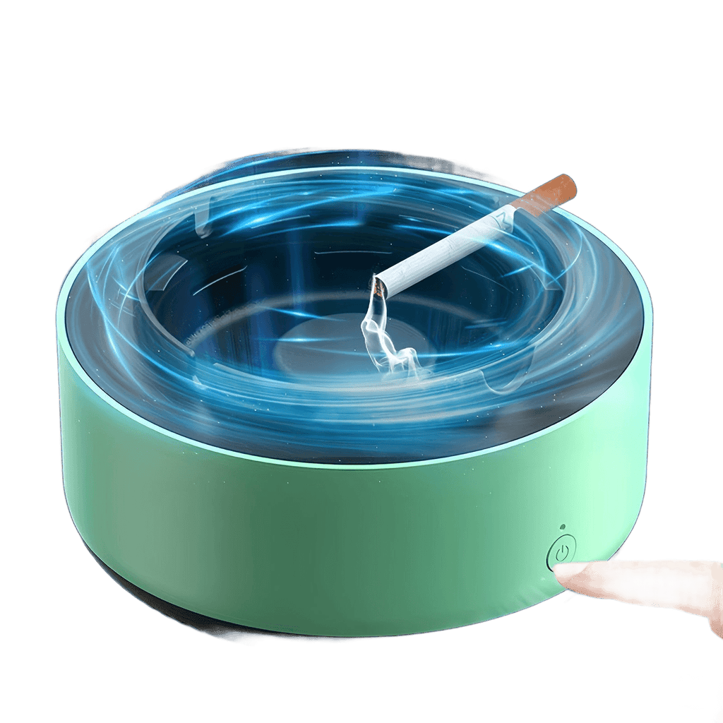 1pc, Smart Ashtray Air Purifier, Instantly Eliminates Secondhand Smoke - TKINGS