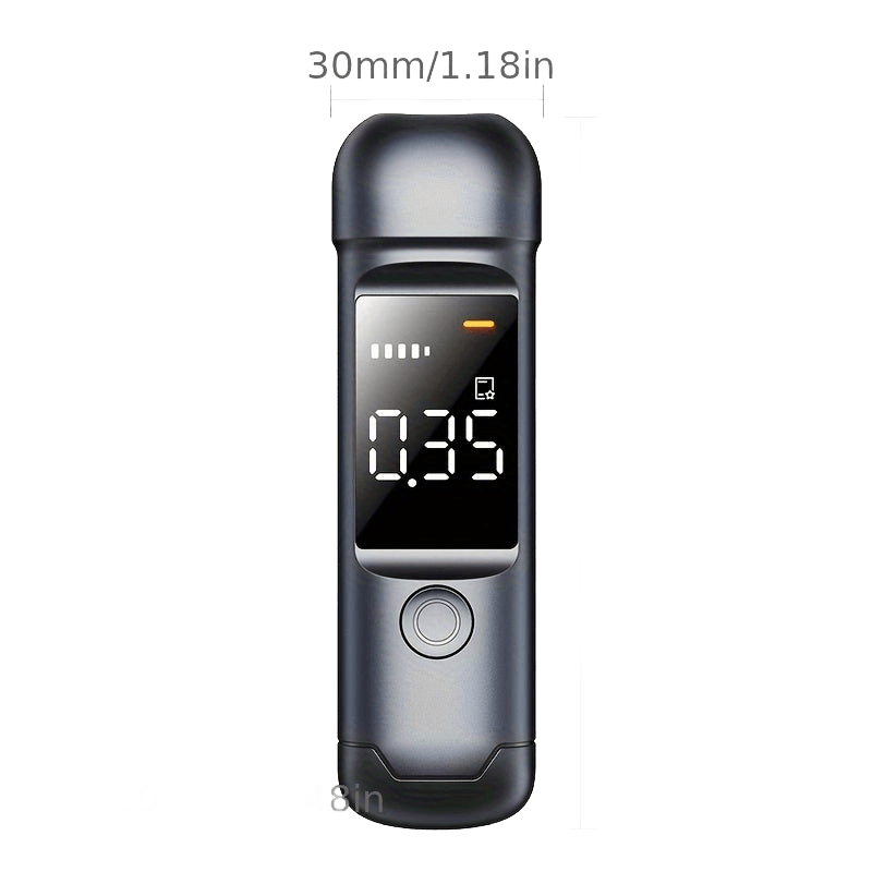 Digital Breathalyzer, Portable Alcohol Tester With LCD Display - TKINGS