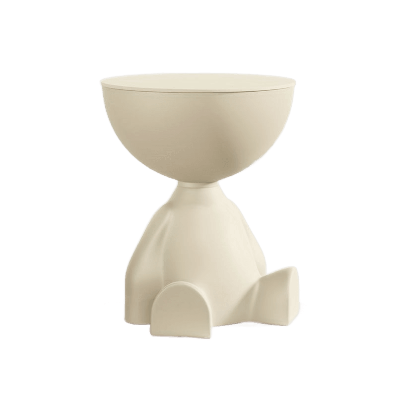 Creative Bear-Shaped Plastic Bedside Table, Minimalist Style Coffee Table - TKINGS