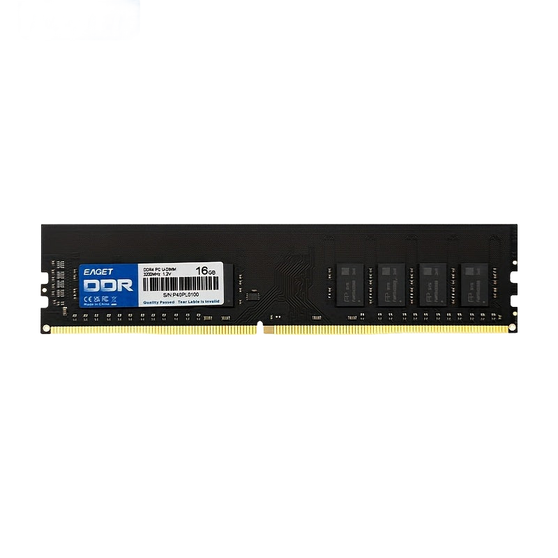 Image from EAGET 8GB/16GB High-Speed DDR4 RAM, Upgrade High-Speed DDR4 8GB/16GB for Desktop PCs, 2666MHz/3200MHz Memory Upgrade - Copy