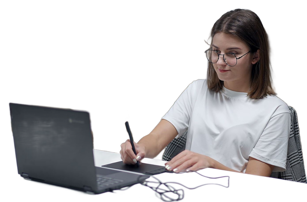 Image from 1pc XENX Drawing Tablet, ABS Material, 8192 Pressure Levels, 5080 LPI Pen Resolution, 266 PPS Reporting Rate, 2 Programmable Buttons, No Battery, Compatible with Mobile & Computer, Portable Design for Digital Art, Animation, - Copy