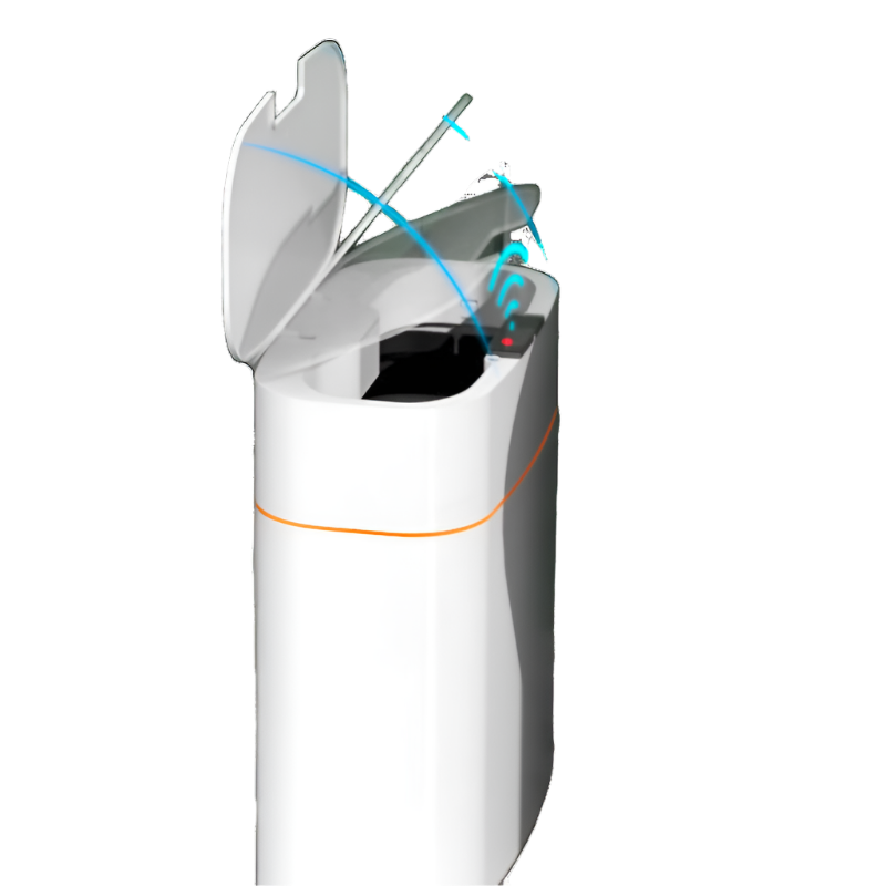 Image from Smart Trash Can With Lid For Bedroom And Living Room Kitchen Storage Box Trash Can Induction Small Car Box Automatic Smart Dustbin Smart Trash Bin - Copy