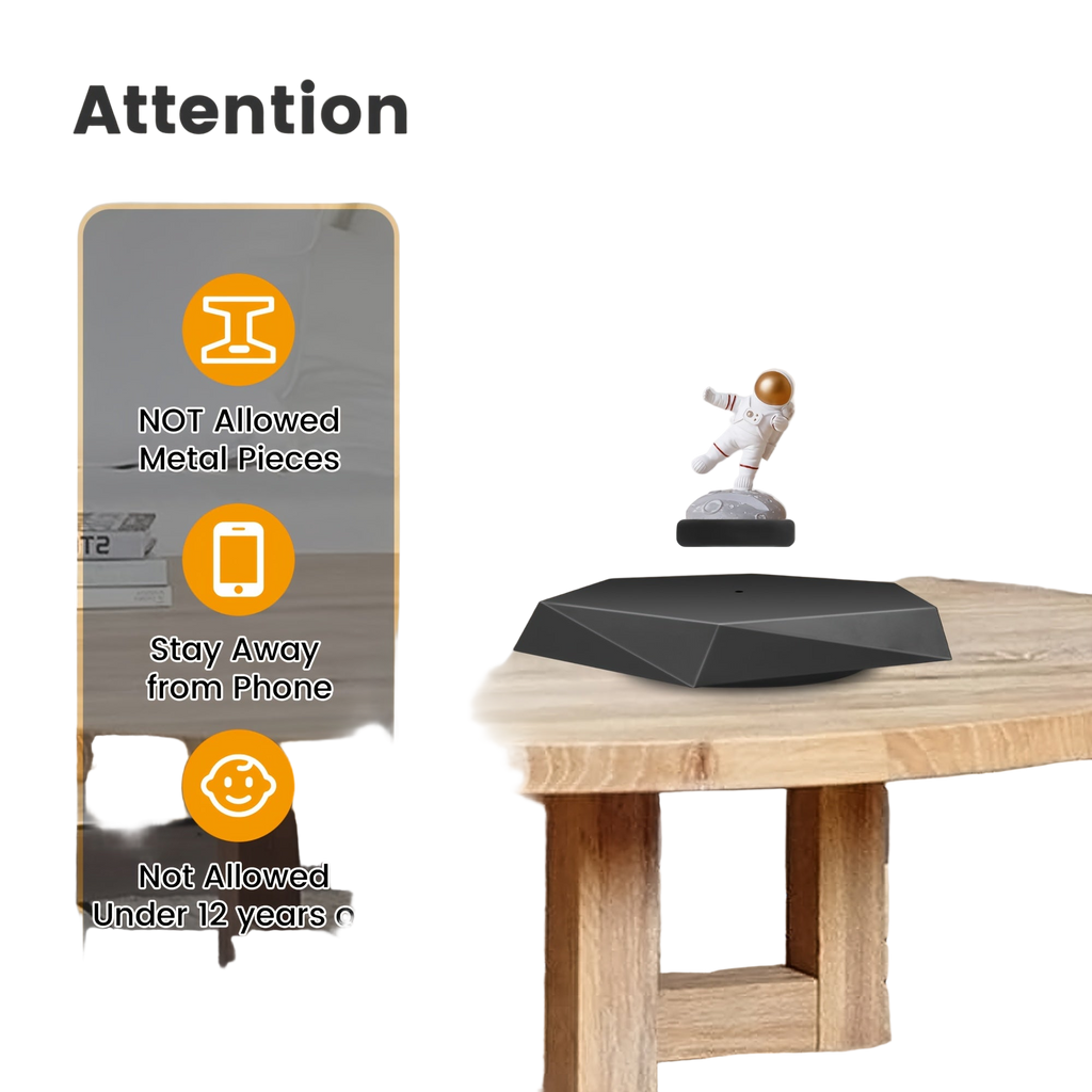 Image from Floating Display, Levitating Display Stand, Levitating Decor, Magnetic Display, Magnetic Levitation for Advertising Display - Copy