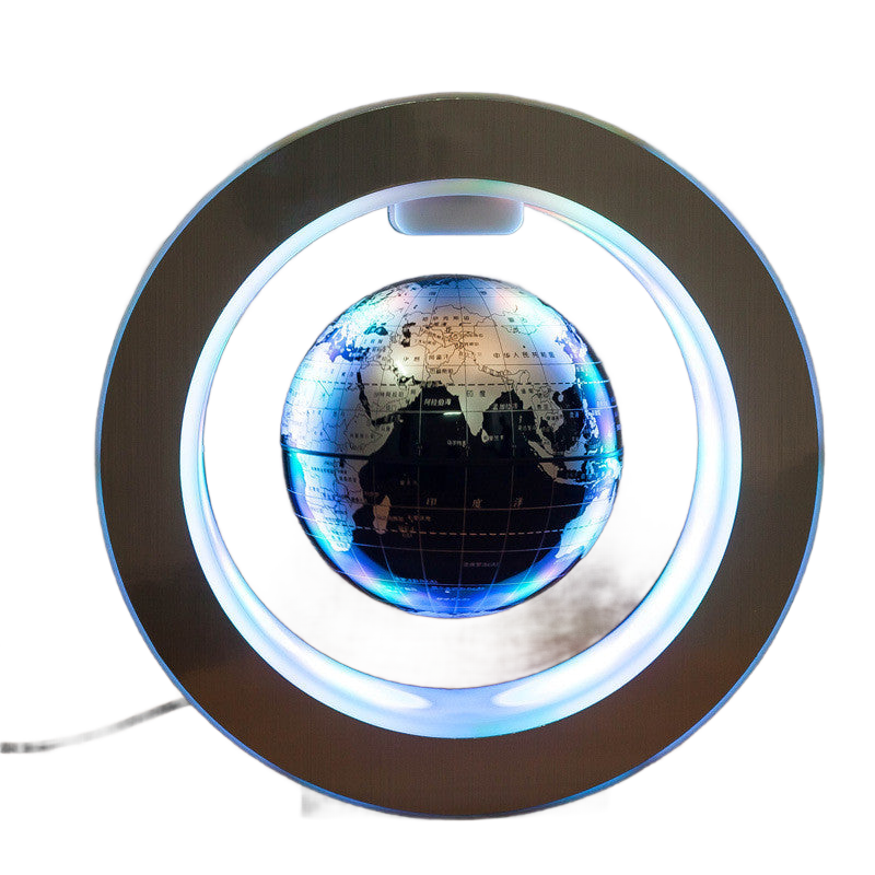 Image from Round LED World Map Floating Globe Magnetic Levitation Light Anti Gravity Magic - Copy