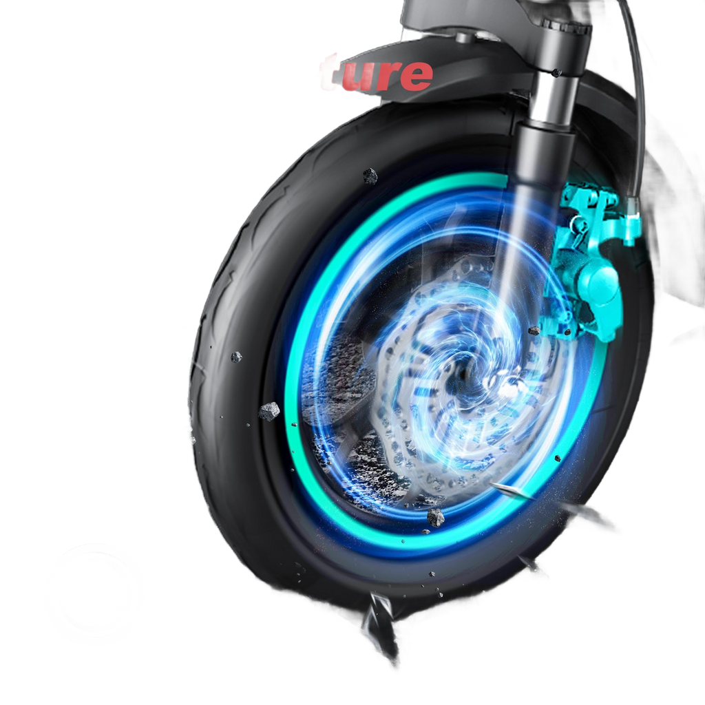 Image from 1pc, Electric Scooter for Adults, 448 W Powerful Motor, Adjustable, Lightweight, 2 Wheel Commuter Scooter with Large and Smooth Wheels - Folding Commuter Electric Scooter - Copy