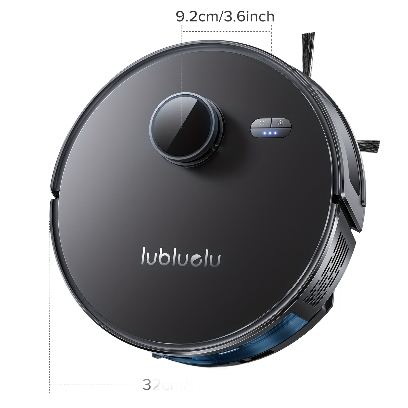 Image from Robot Vacuum And Mop Combo 6500Pa, Lubluelu L15 Robot Vacuum, Auto-Charging, 5 Maps, 30 No-go Zones, WiFi/App/Alexa, 3in 1 Robot Vacuum Cleaner for Pet Hair Carpet Hard Floor - Copy