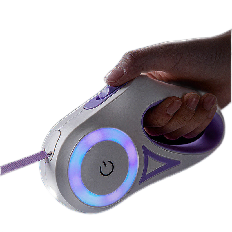 Image from Dog Leash Retractable Leash And Dog Collar Spotlight Automatic Pet Dog Cat Traction Rope For Small Medium Dogs Pet Product - Copy