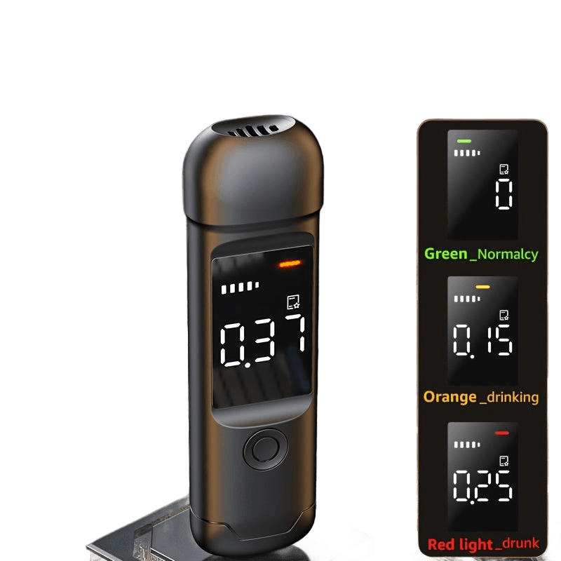 Digital Breathalyzer, Portable Alcohol Tester With LCD Display - TKINGS