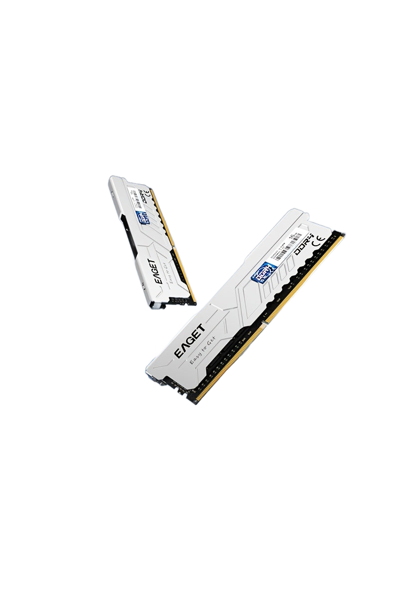 Image from EAGET 1pc/2pcs DDR4 Desktop RAM, 8GB/16GB High speed Desktop Memory with Heatsink for PC Gaming, 3200MHz DDR4 Desktop RAM, Desktop Gaming RAM Memory - Copy