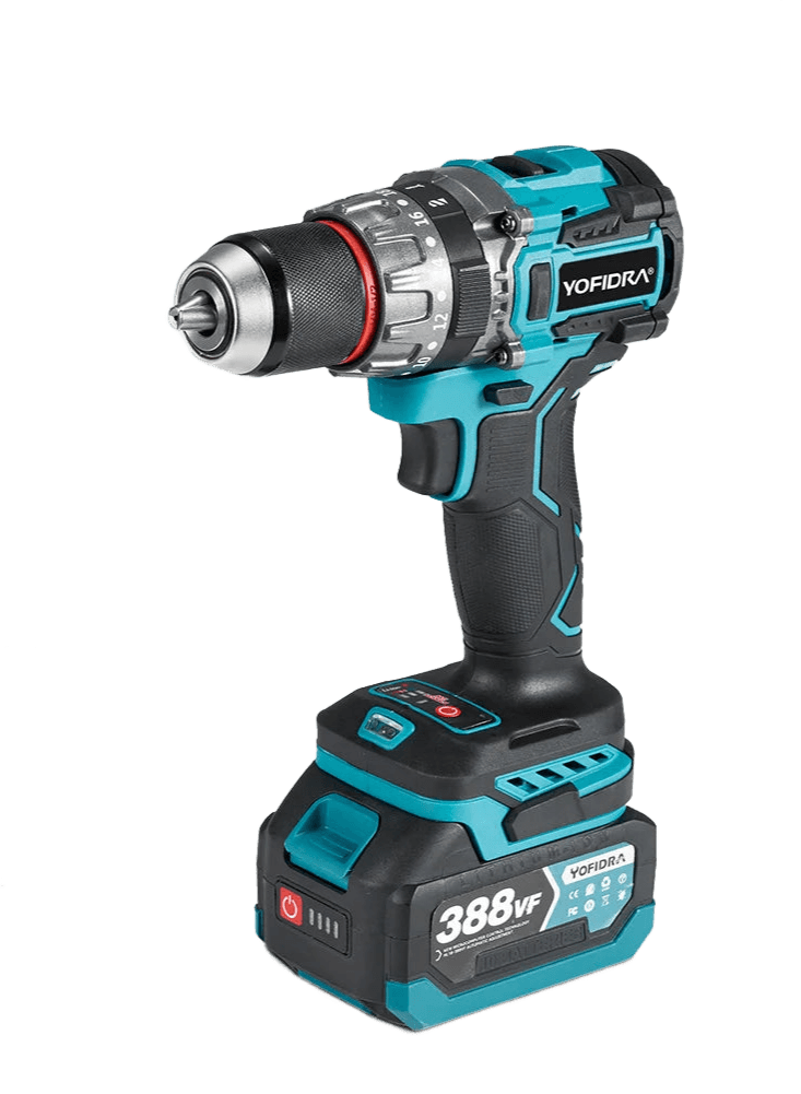 YOFIDRA 700N.M Brushless Electric Impact Drill Cordless Screwdriver - TKINGS