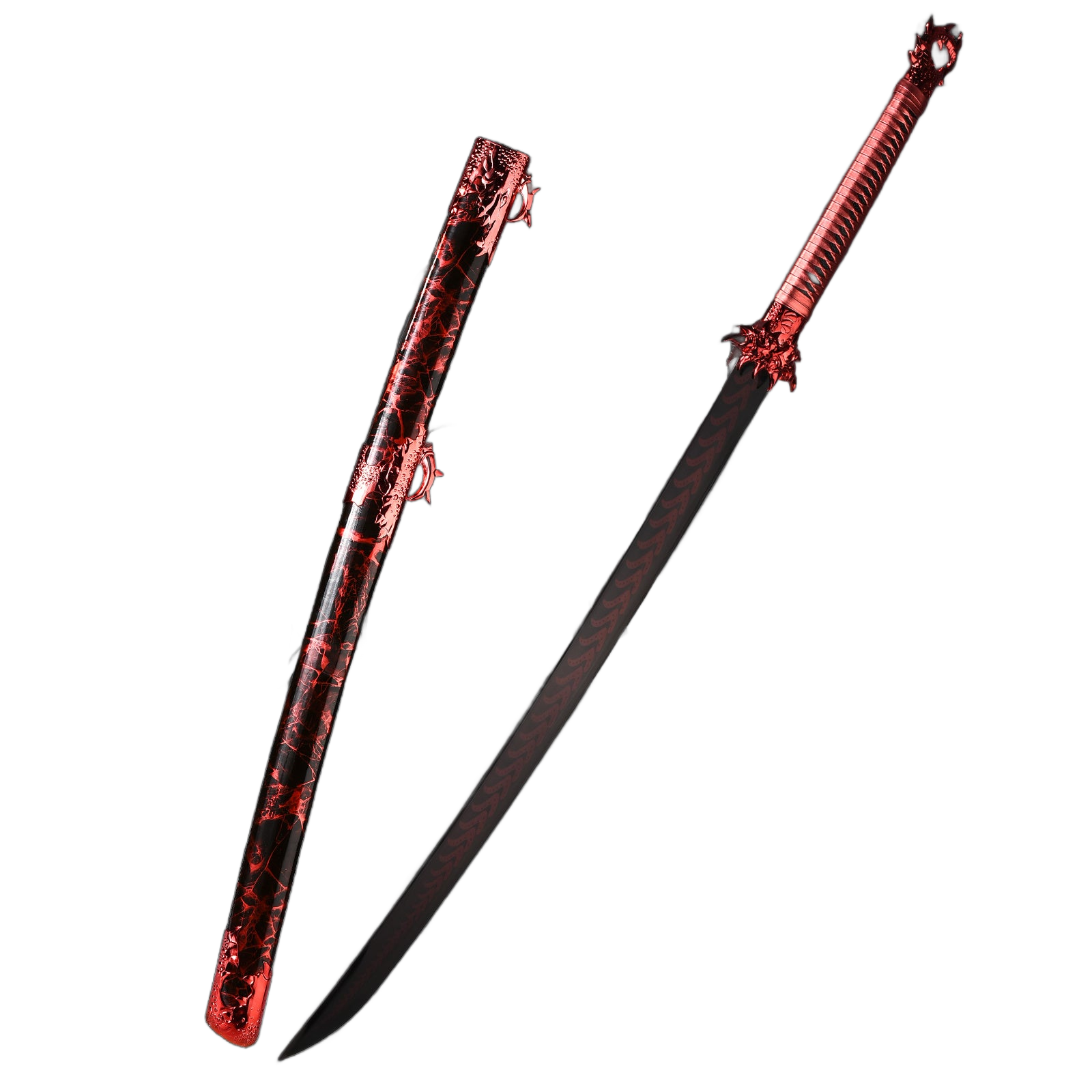 Image from Martial Arts Sword, Dragon Pattern Detail, Collection Favorite, Performance Prop, Costume Accessory, Decorative Item, Suitable as a Gift for Fathers or Boyfriends, Men'S Gift Recommended - Copy