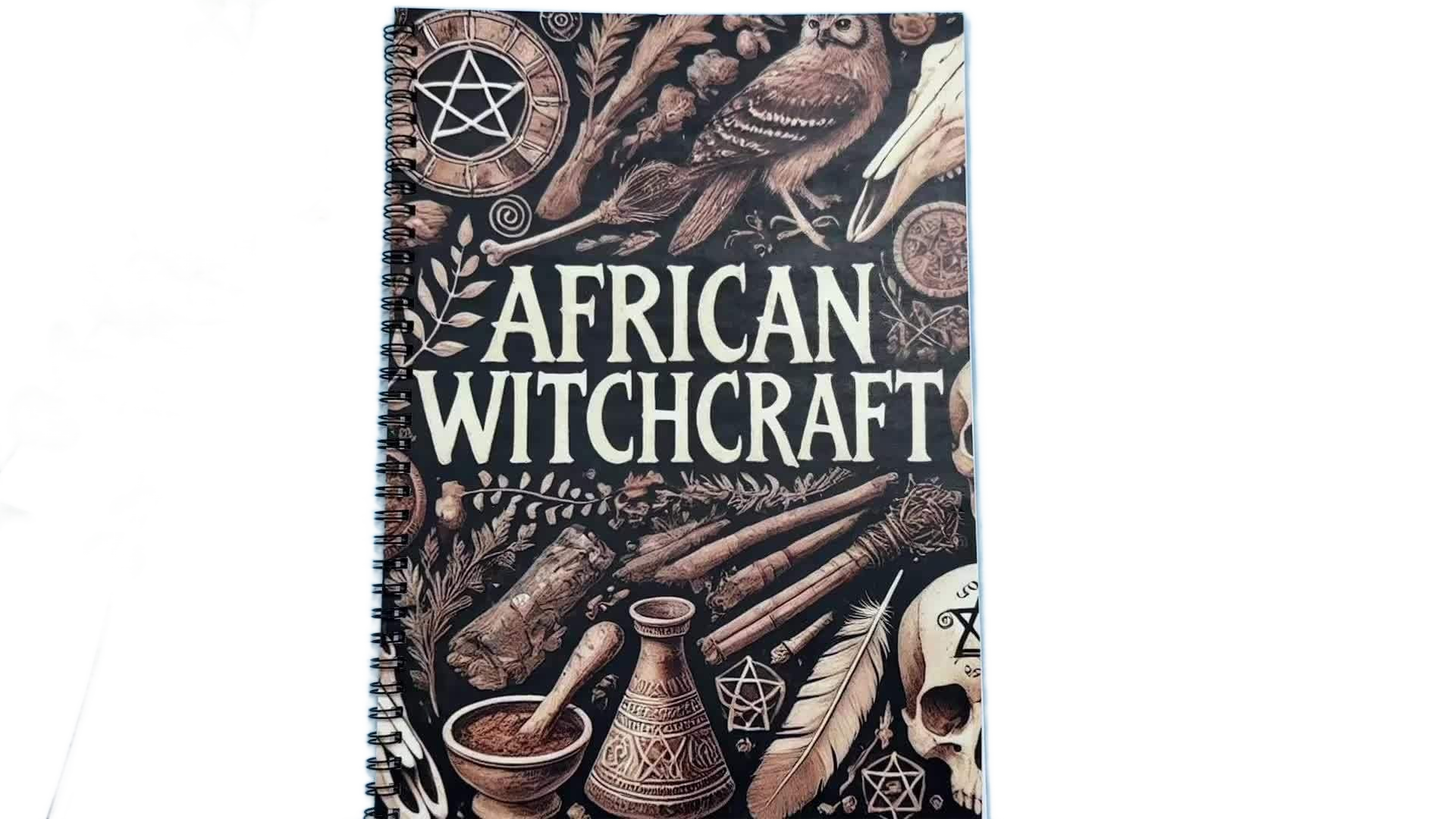 Image from African Witchcraft Magic Book: Mystical Rituals & Ancient Symbols with Traditional Herbalism, Candle Magic, and Rune Crafting Guide for Spiritual Practices, Witchy Crafts, and Magic Collection, African Witchcraft, Vintage Sty - Copy