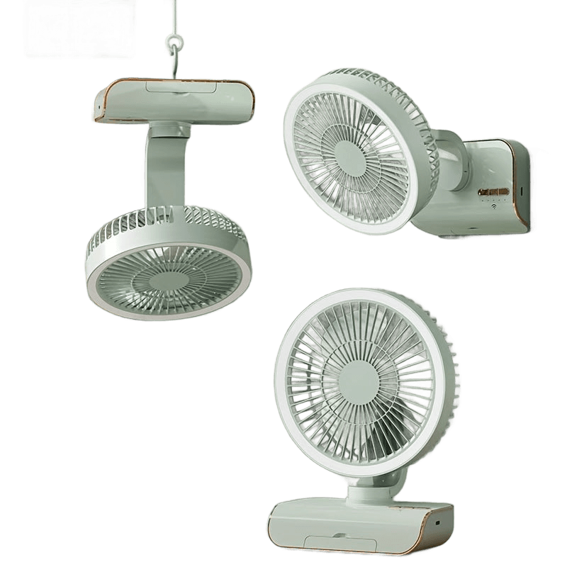 Smart Desktop Fan That Also Functions As a Desk Lamp - TKINGS