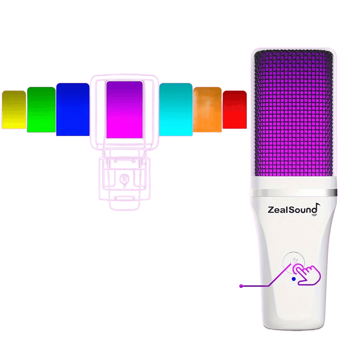 Professional USB Gaming Microphone Kit, Podcast Condenser Mic - TKINGS
