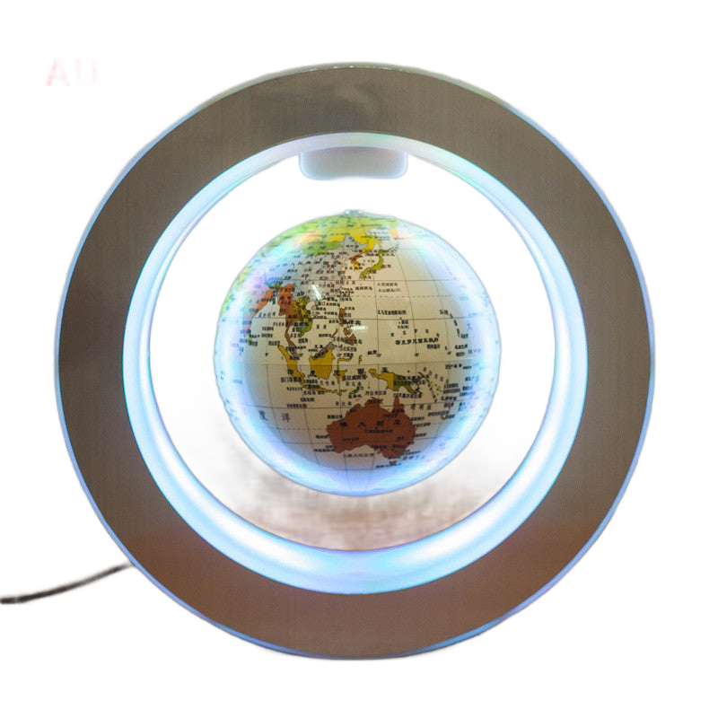 Image from Round LED World Map Floating Globe Magnetic Levitation Light Anti Gravity Magic - Copy